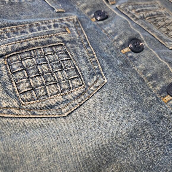 American Eagle Outfitters Blue A-Line Mini Skirt - Picture 3 of 6